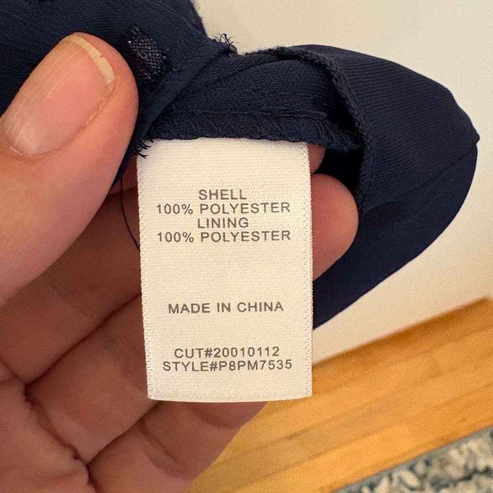 LAST CALL! PremierAmour Blue Tiered Midi Sequin Party Dress with Bishop Sleeves - Picture 4 of 8